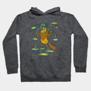 With Wax and Feathers it Flew Hoodie